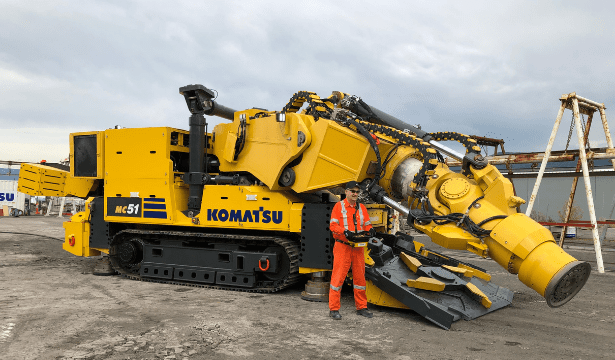 Komatsu MC51 Starts 400m Trial at Vale’s Garson Mine