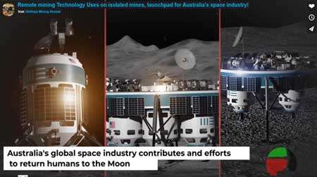 Remote mining Technology Uses on isolated