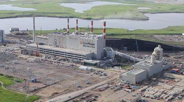 CO2 compressor at SaskPower’s Boundary Dam