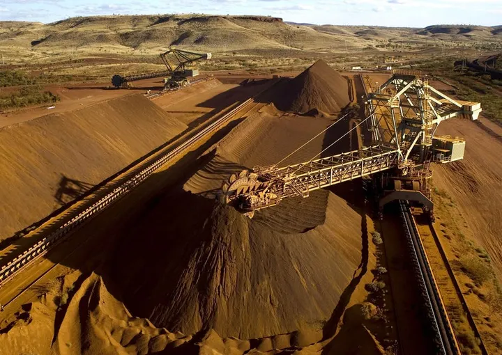 Rio Tinto: cut its full-year iron ore export