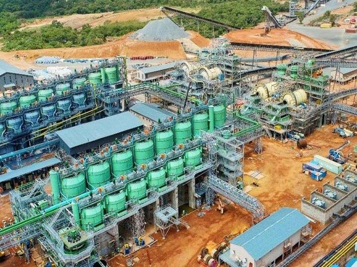 Ivanhoe’s Kamoa-Kakula concentrator plant