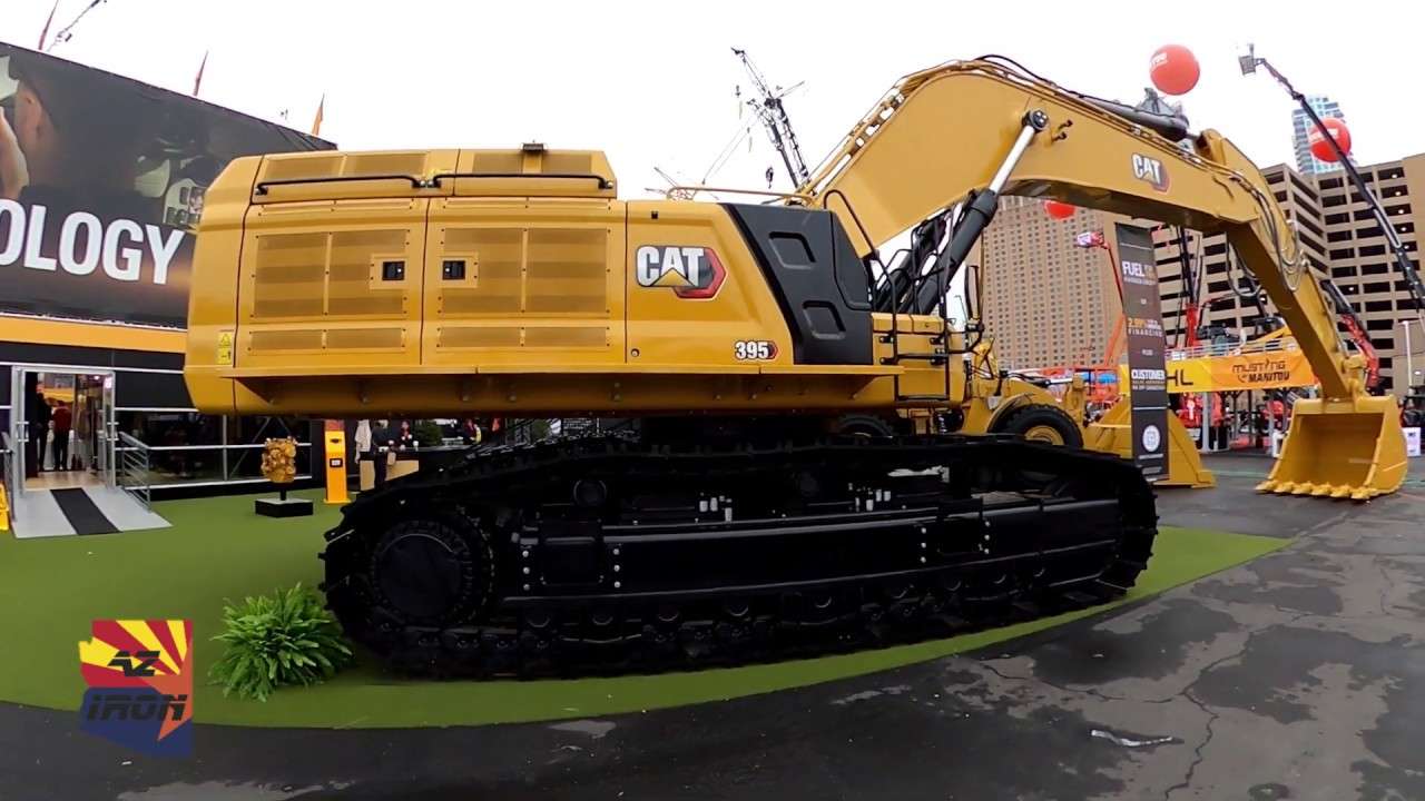 Schlouch Sends Out Big Cat 395 Excavator for