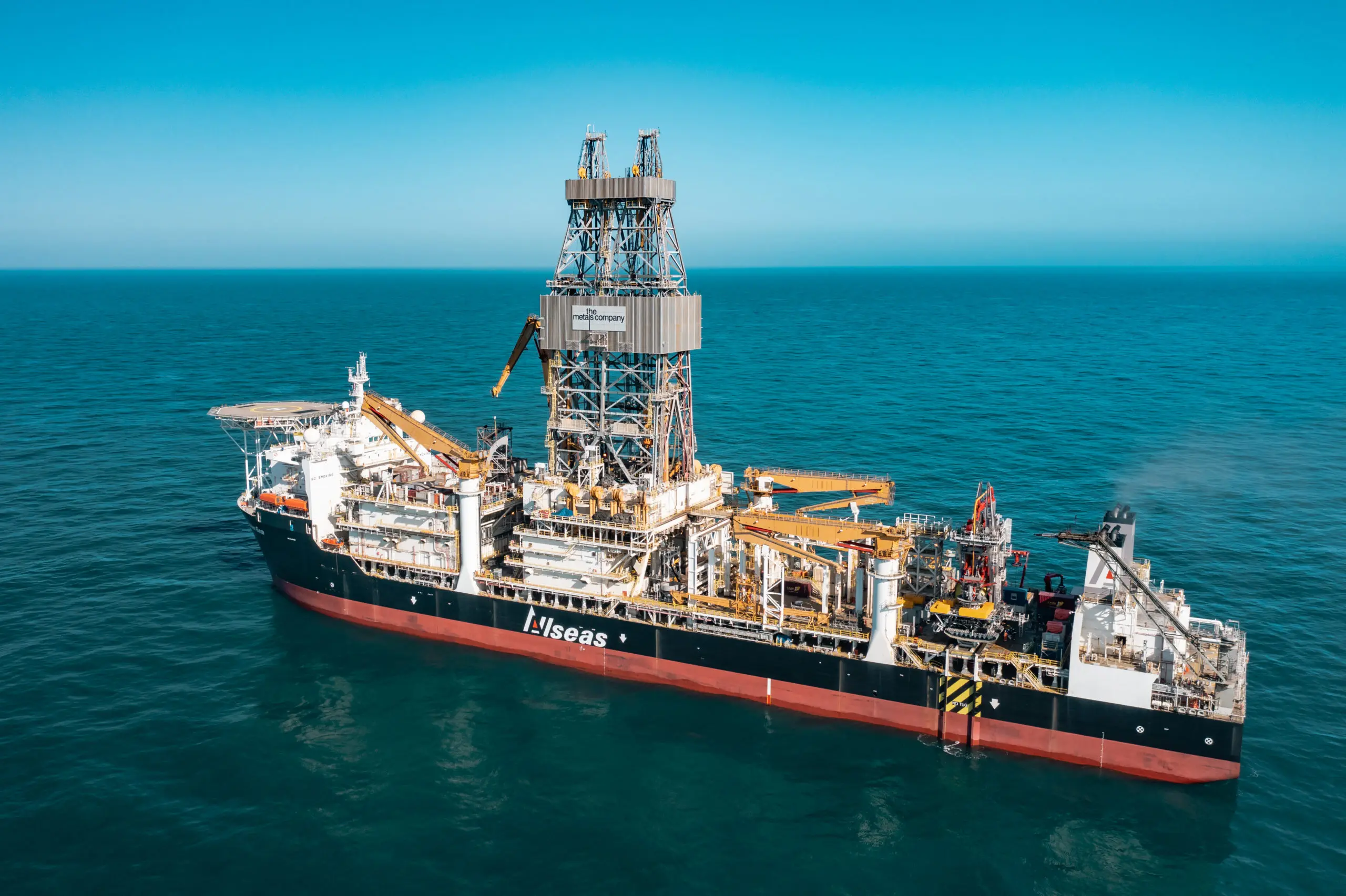Allseas Starts Deep-Sea Trial of Nodule Mining