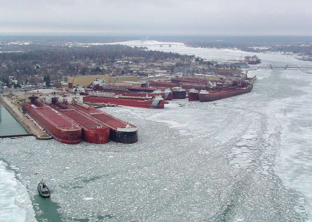 Great Lakes Winter Shipping Delays Continuing