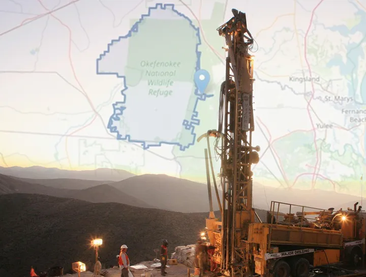 Controversial Okefenokee Titanium Mine
