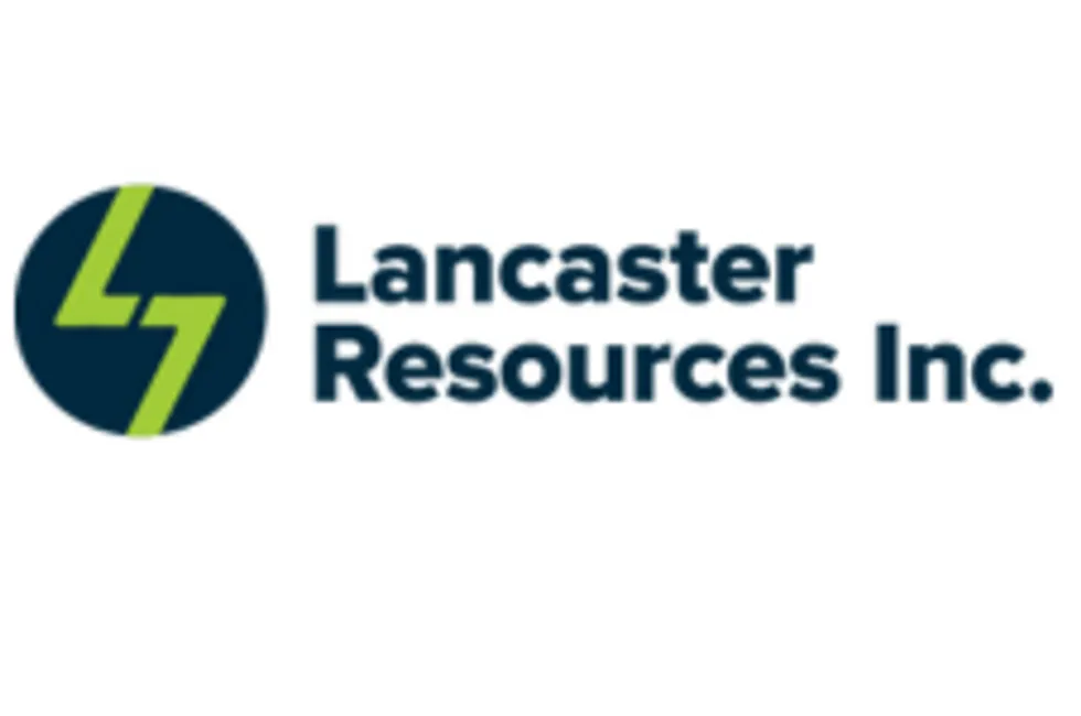 Lancaster Resources Announces Financing