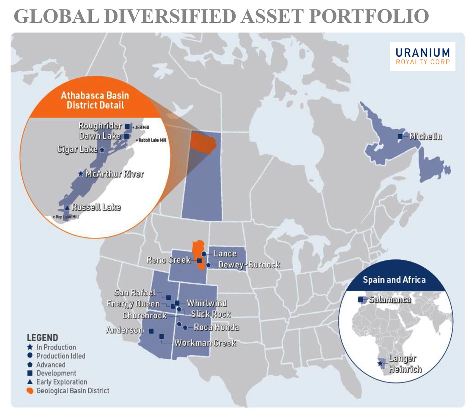 Uranium Royalty Corp. Offers Diversified