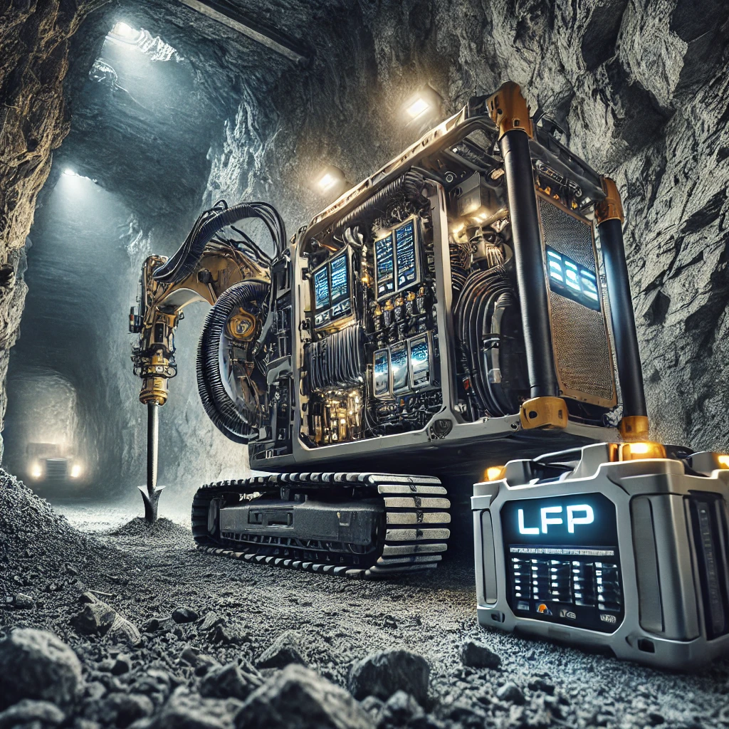 Sandvik Unveils Lithium Iron-Phosphate (LFP)