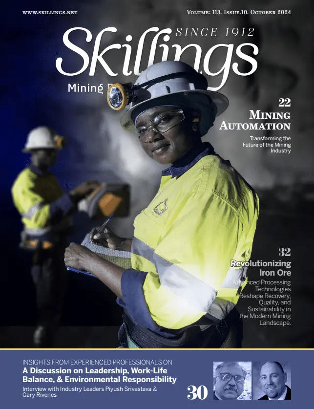 Skillings Mining Review, October 2024 cover