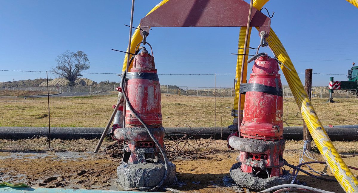 South African Gold Mine Reprocesses Slurry