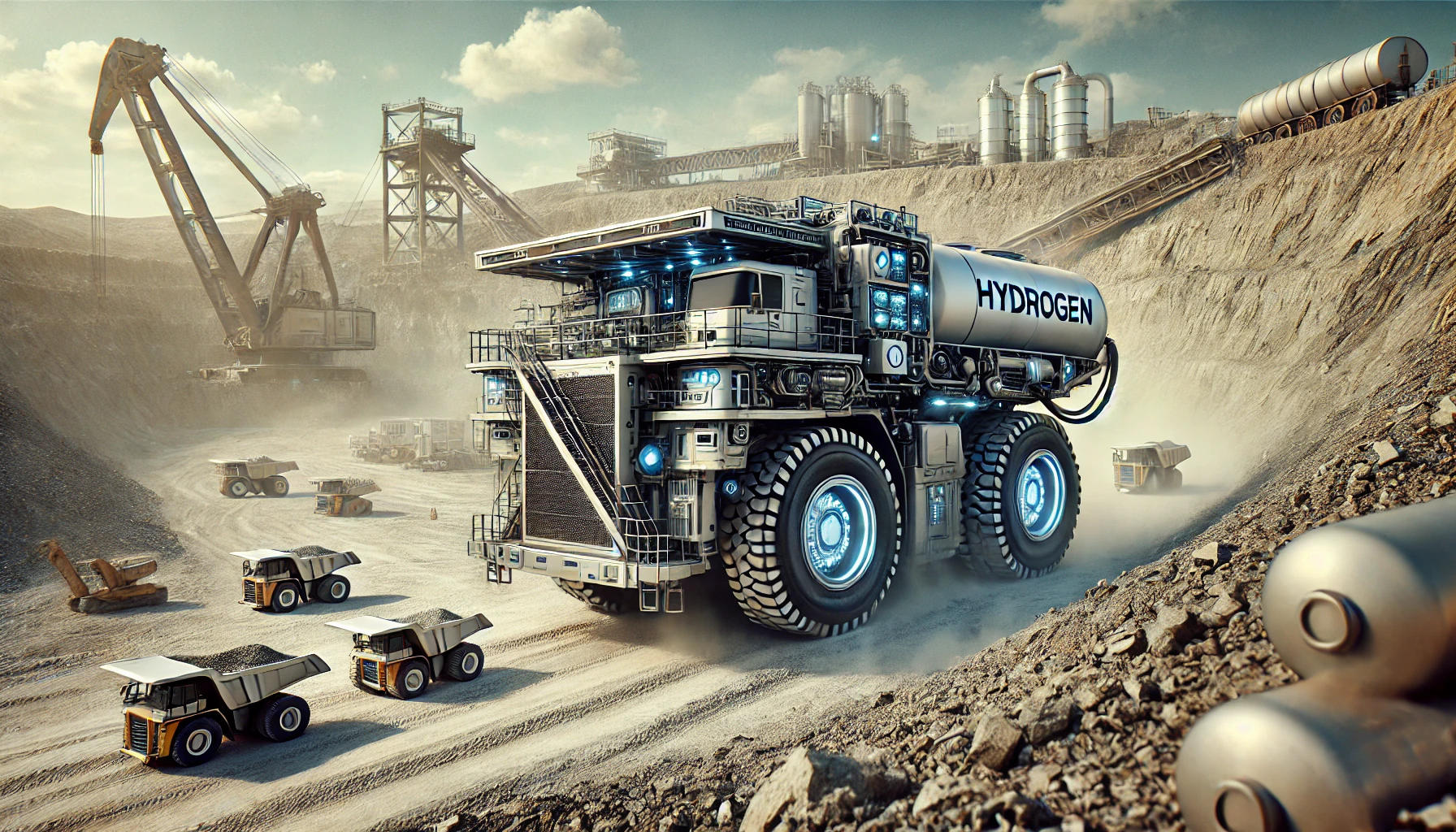 Hydrogen-Powered Mining Trucks: Slow Start
