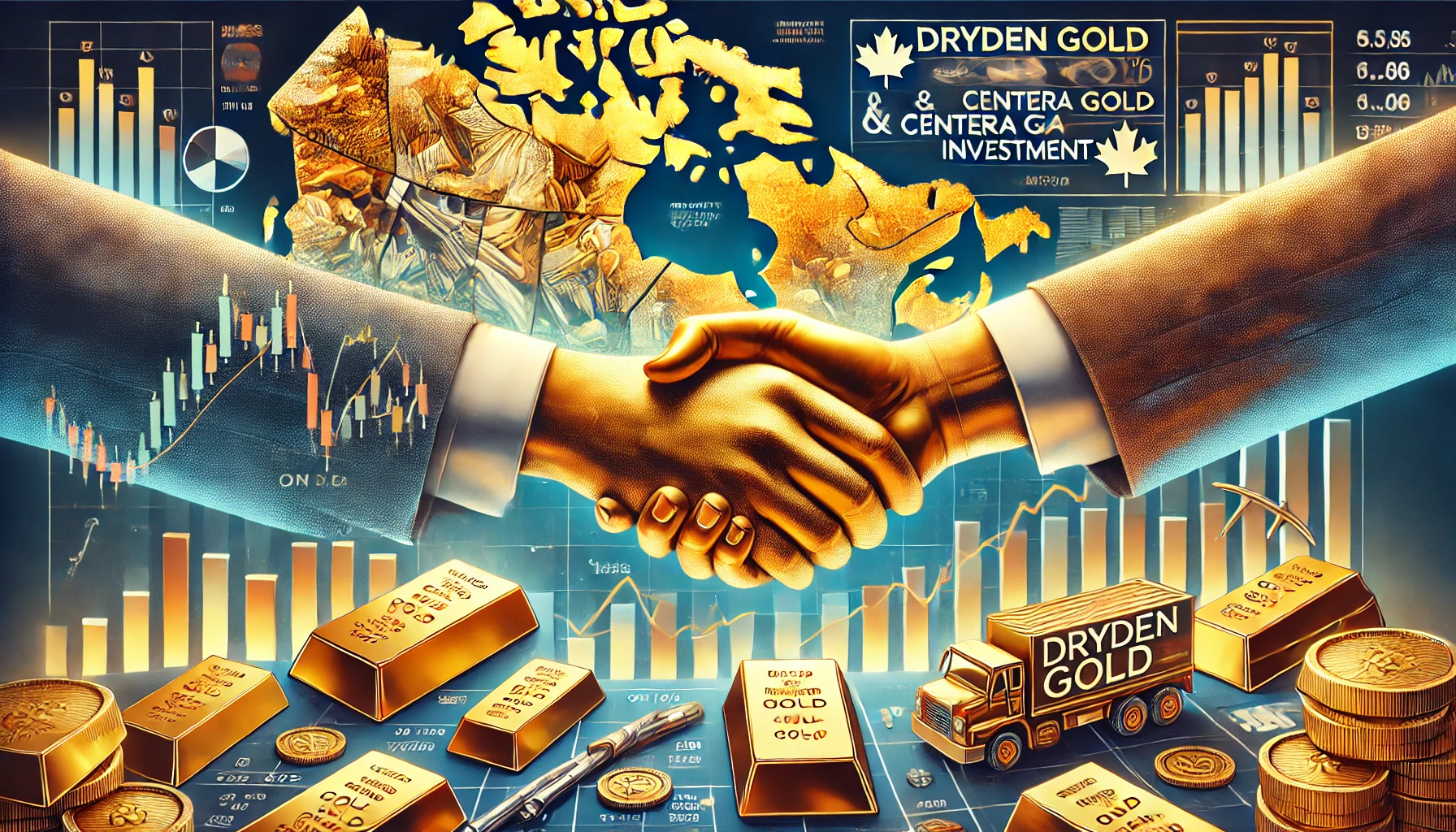 Dryden Gold Stock Surges as Centerra Gold