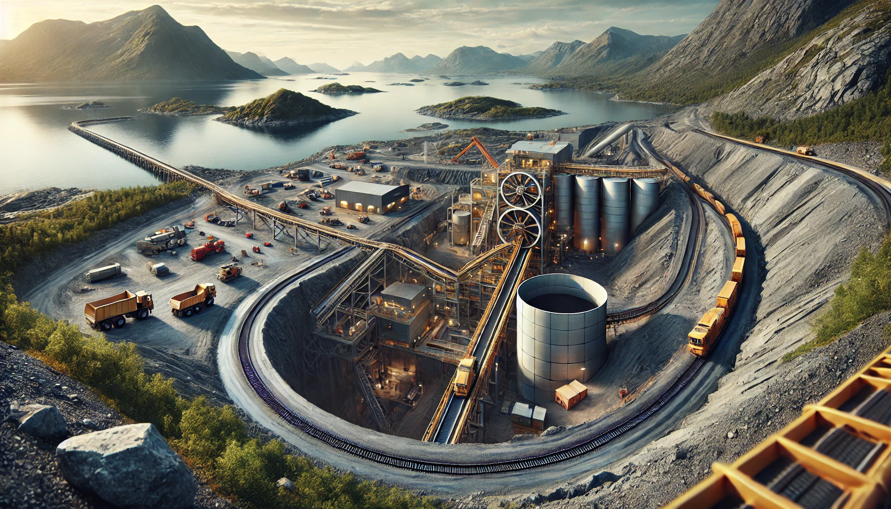 Norge Mining Skaland Acquisition Secures