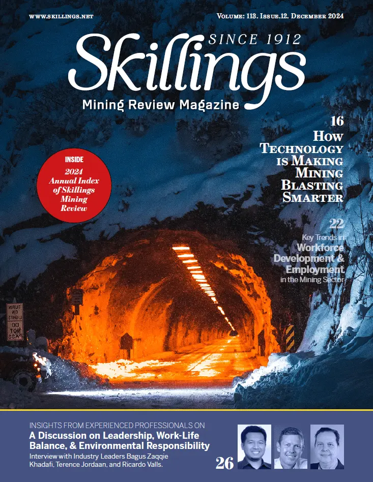 Skillings Mining Review, December 2024 cover