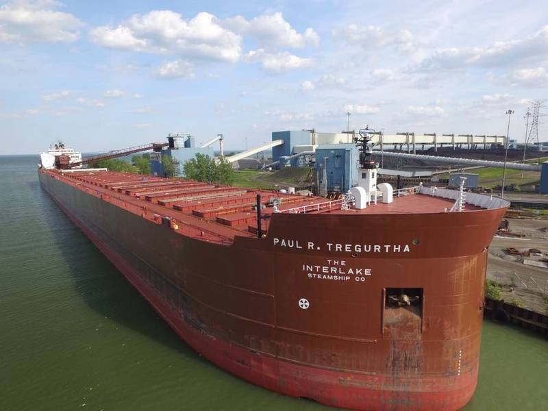 Great Lakes Iron Ore Trade Falls 2.5% in 2024