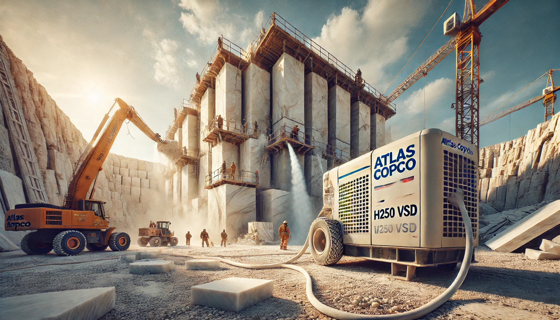 Atlas Copco’s Electric Compressors Power