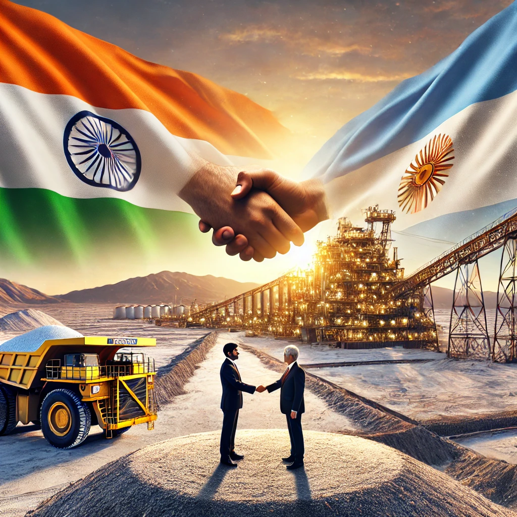 India Lithium Investment Expands in Argentina