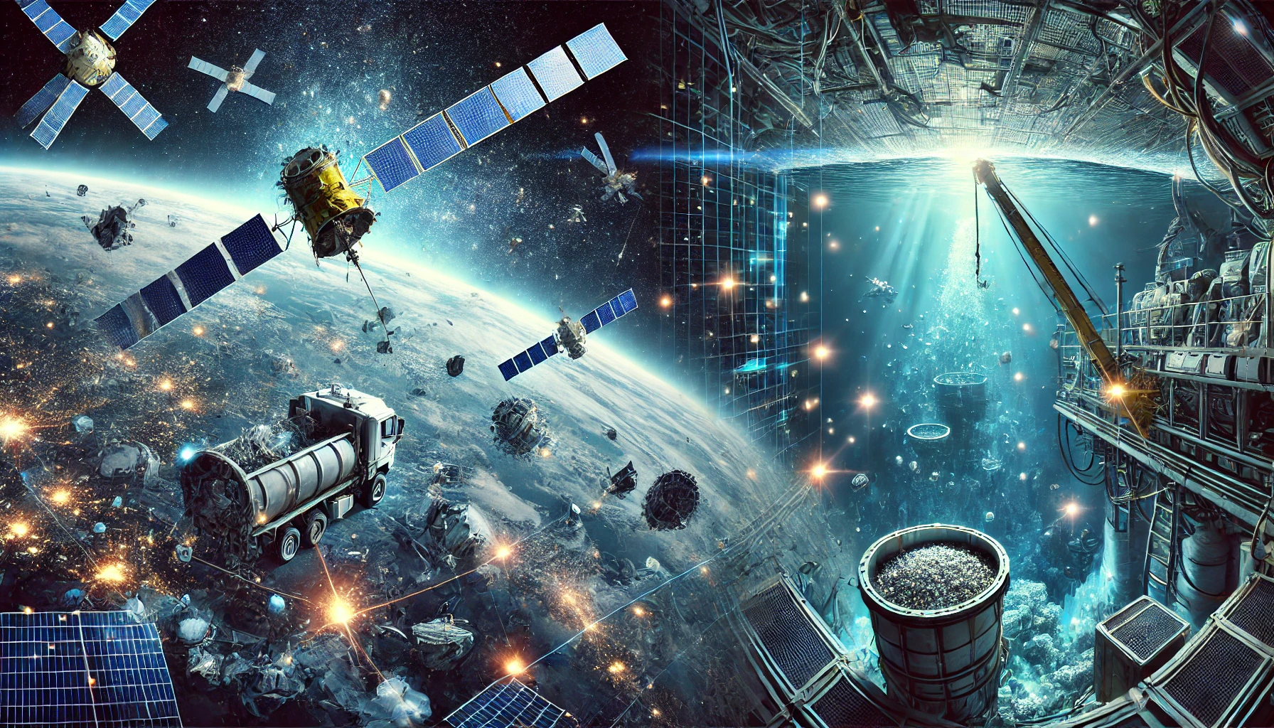 What Space Debris and Deep-Sea Mining Can