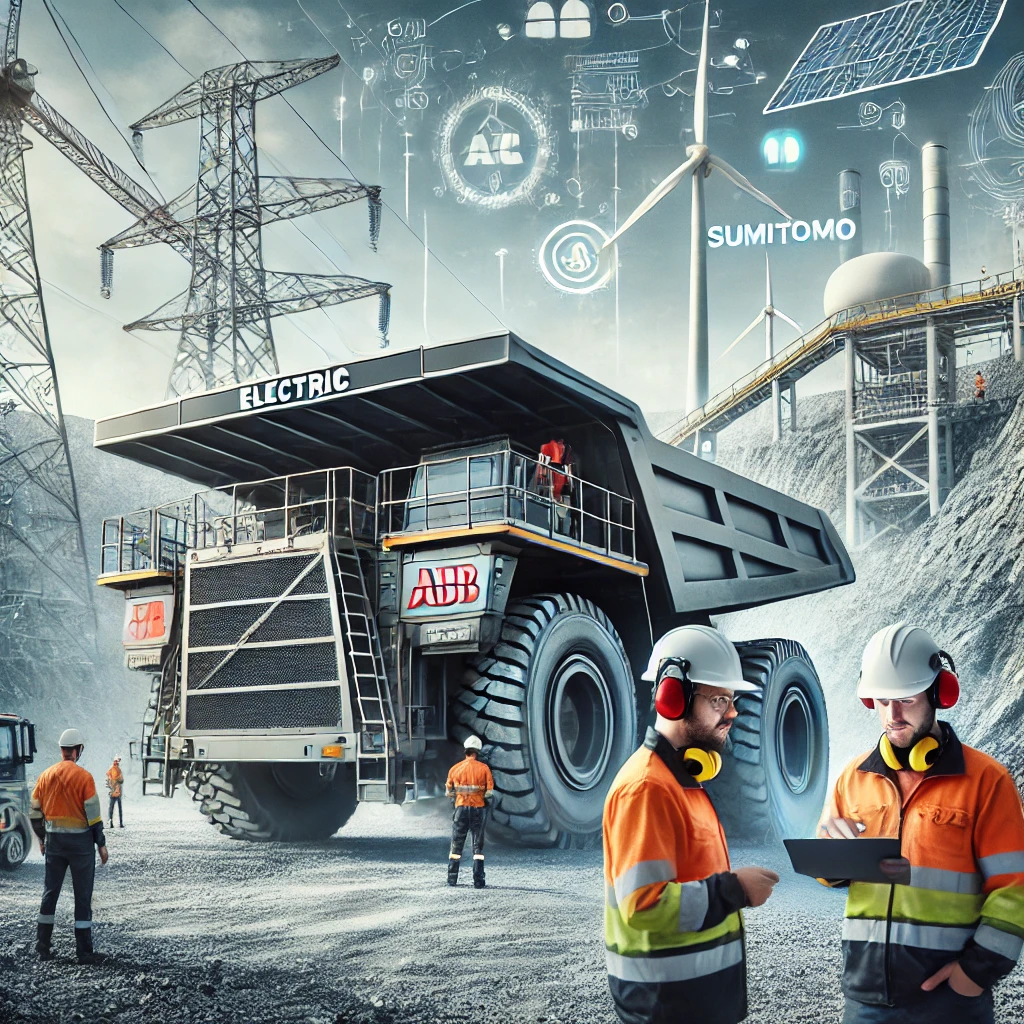 ABB and Sumitomo Team Up to Electrify Mining