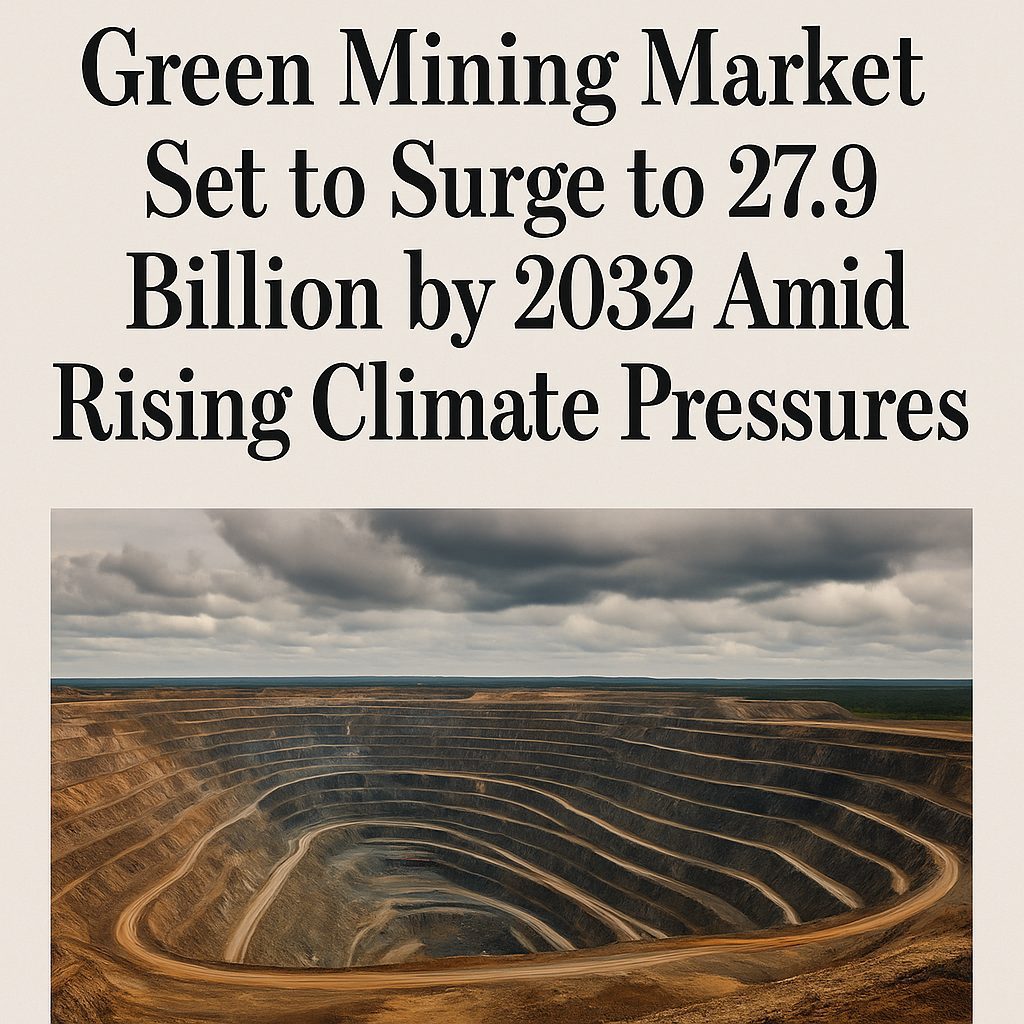 Green Mining Market to Hit $27.9B by 2032