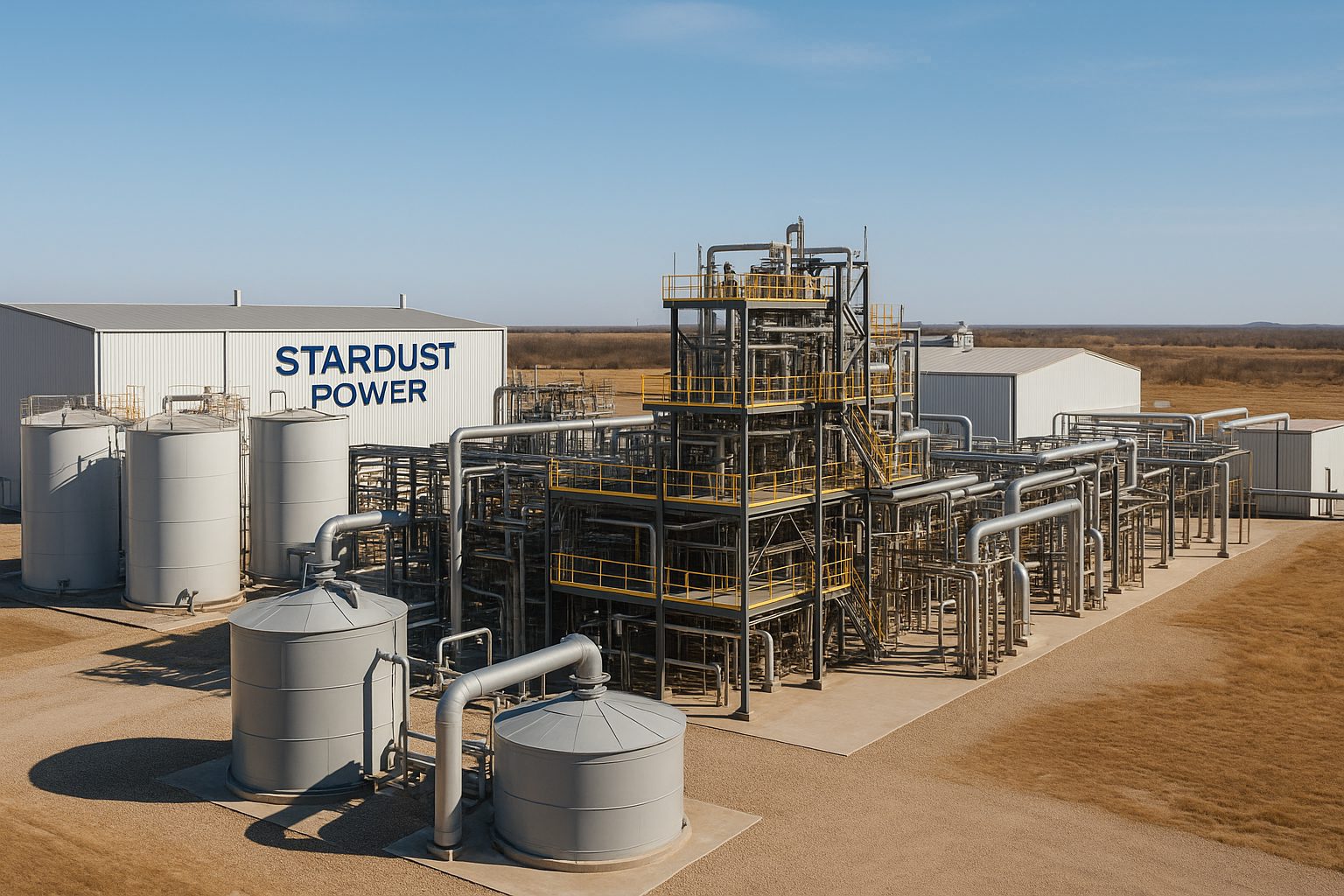 Stardust Power’s Oklahoma Lithium Facility