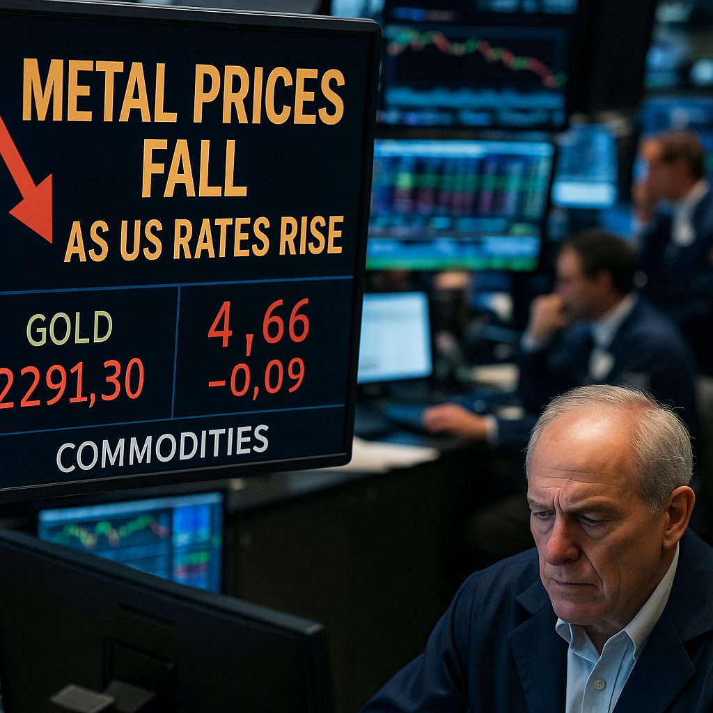 Metal Prices Buckle as US Rates Rising Shakes