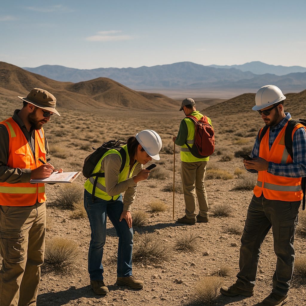 Lithium Corporation 2025 Field Work Targets