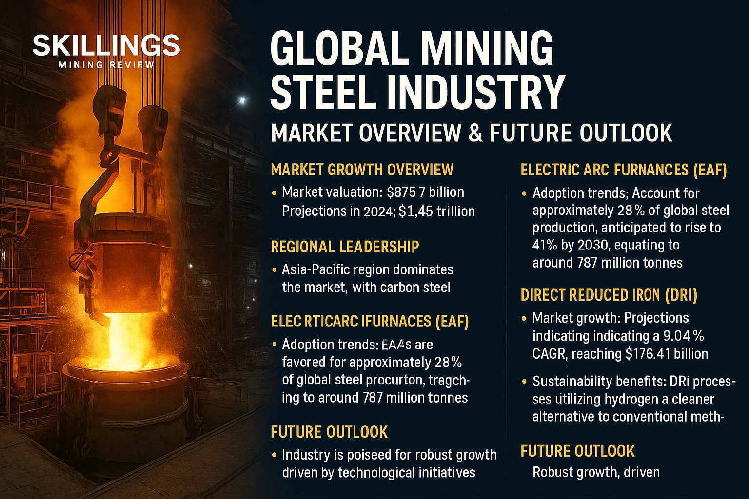Steel Mining Industry Surges on Clean Tech