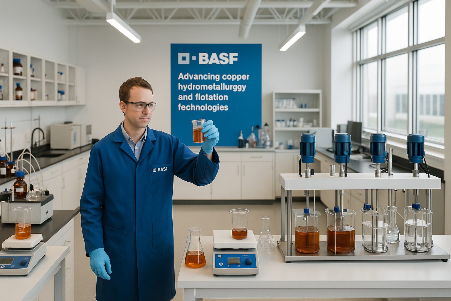 BASF Strengthens R&D in Copper Hydrometallurgy
