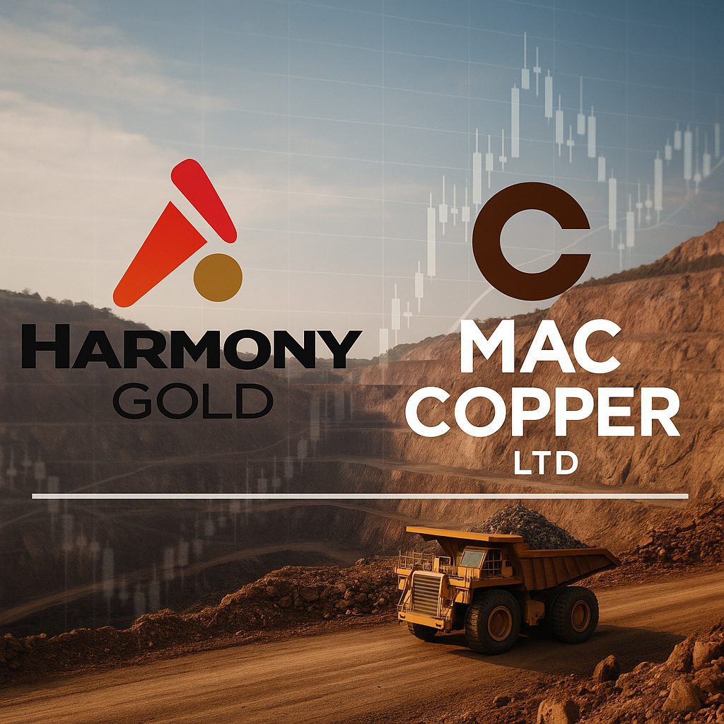 Harmony Gold Makes $1B Copper Bet with Mac
