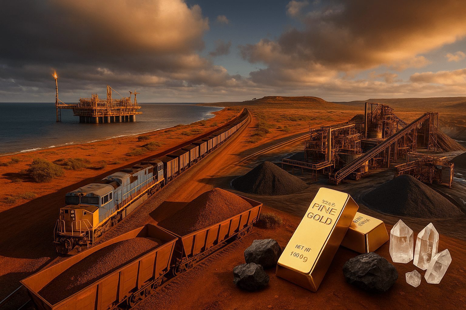 Australia Mineral Exports Hit AU$415B
