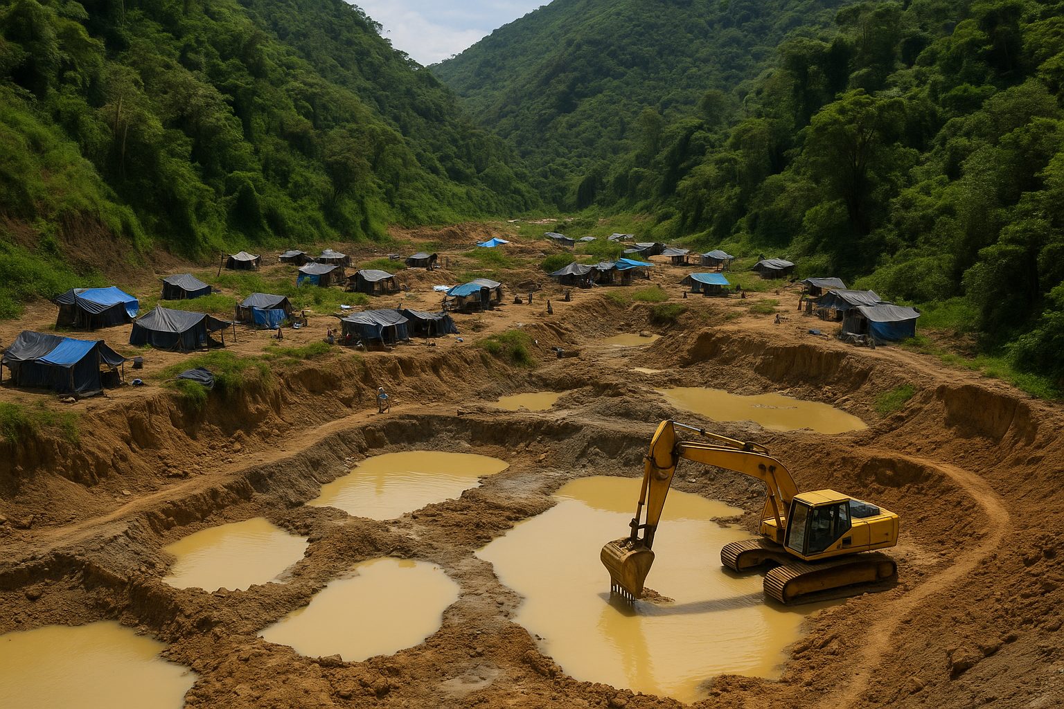 Peru’s Illegal Gold Mining Crisis Casts Shadow
