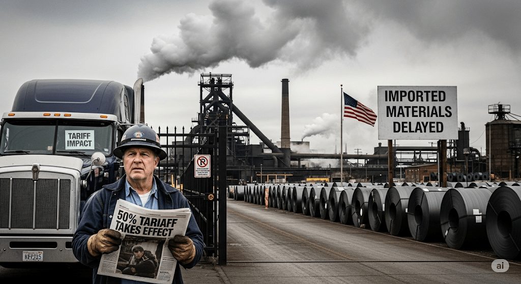Steel Shock: Trump’s 2025 Tariffs Slam U.S