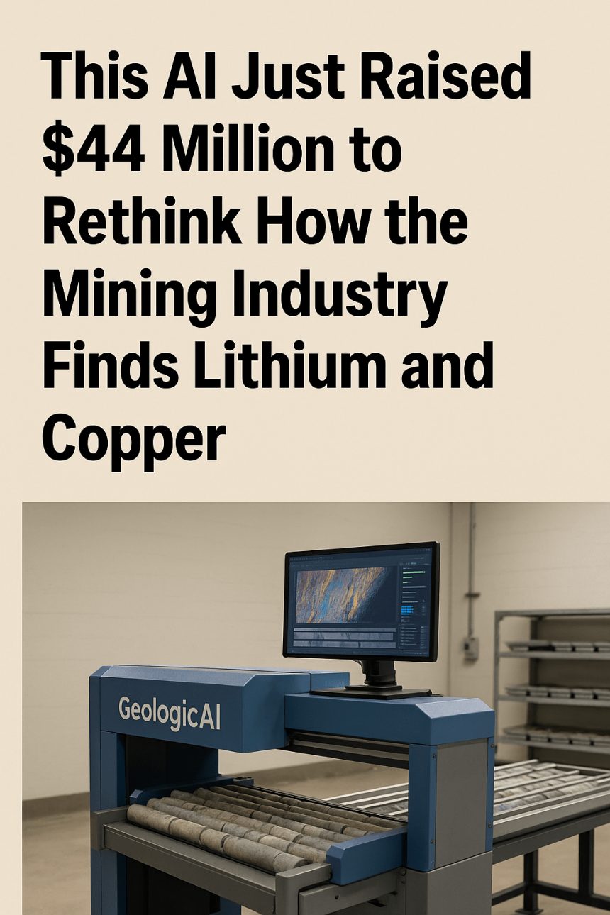 AI in Mining: This AI Just Raised $44 Million to Rethink