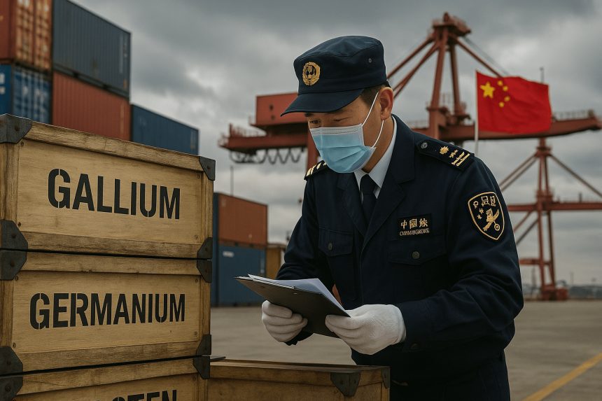 China Intensifies Rare Earth Export
