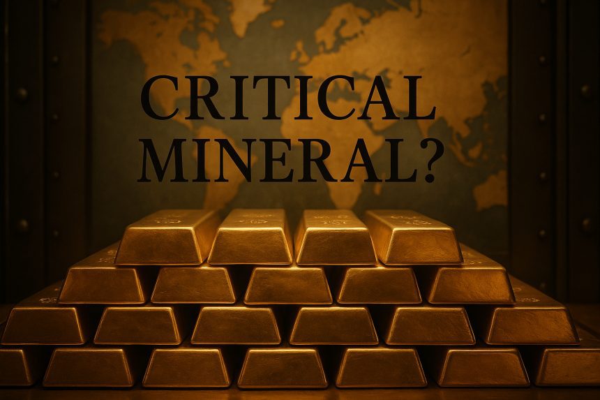 Gold as Critical Mineral? Record Surge Sparks