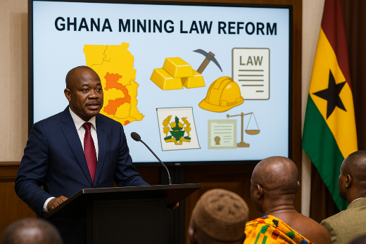 Ghana Mining Law Reform to Redirect Revenue