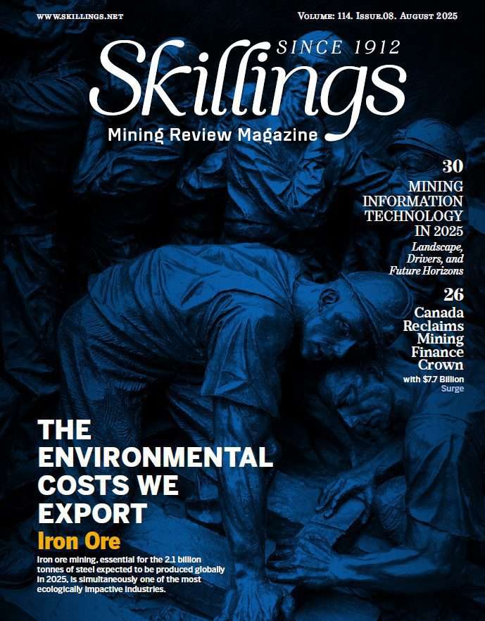 Skillings Mining Review, August 2025 cover