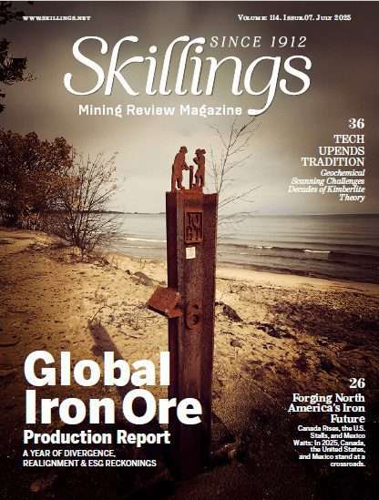 Skillings Mining Review, July 2025 cover