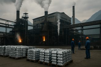 China Silicon Metal Production Climbs 6.5% in June but