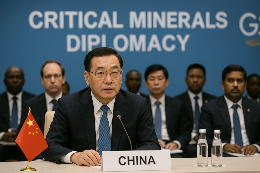 China Critical Minerals Strategy Takes Shape at G20