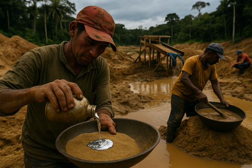 Mercury Gold Mining Crisis Overshadows Global
