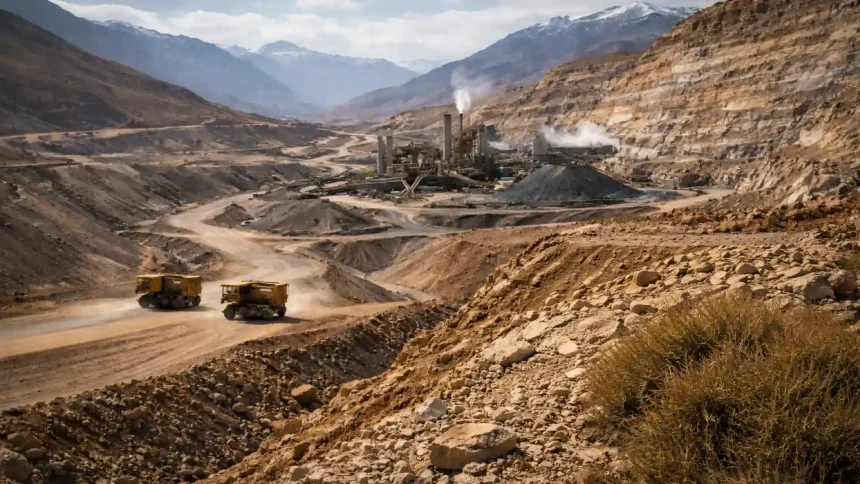 Pan Pacific Copper Stakes in Peruvian Mine
