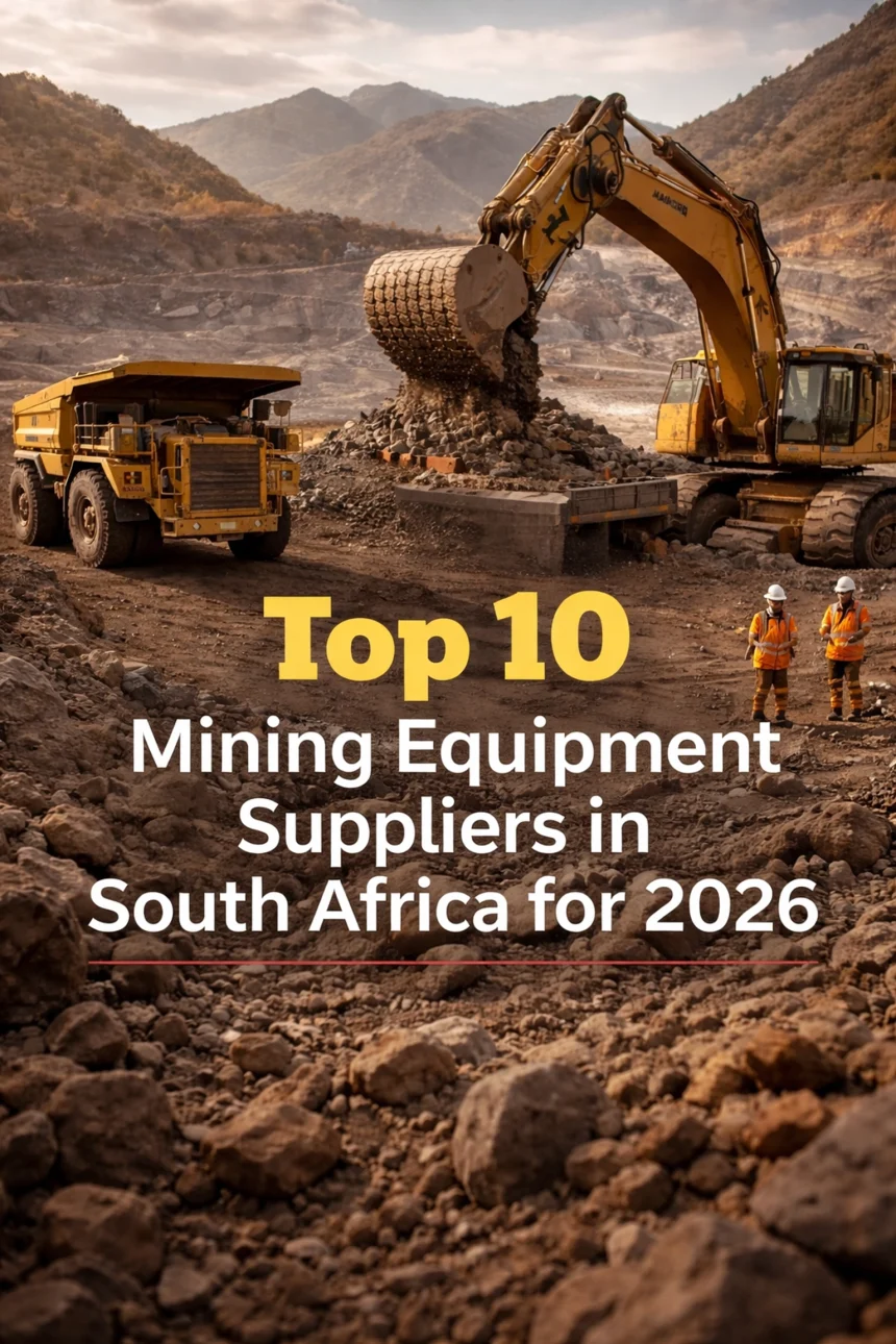 Top 10 Mining Equipment Suppliers in South Africa for 2026