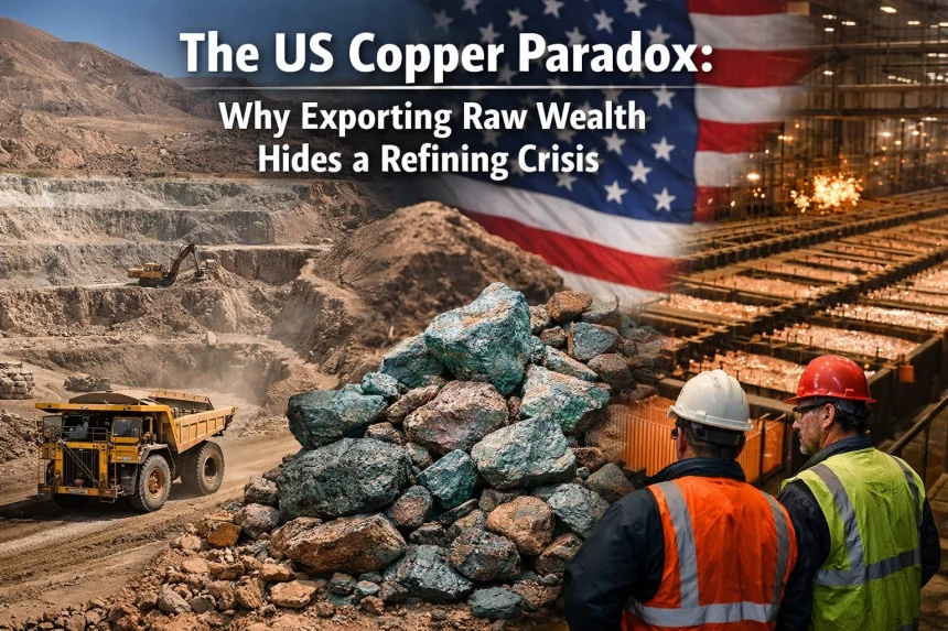 The US Copper Paradox: Why Exporting Raw