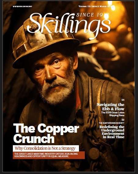 Skillings Mining Review, March 2026 cover