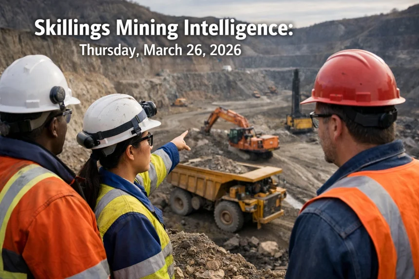 Skillings Mining Intelligence: Thursday, March 26, 2026