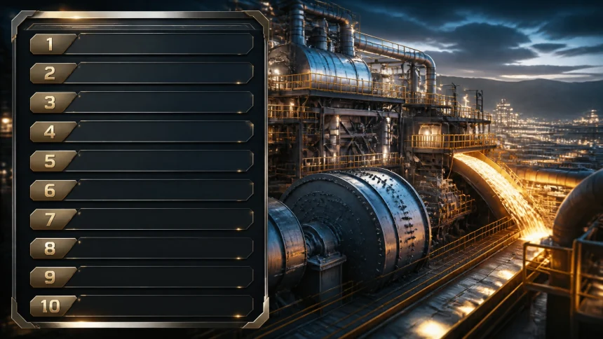 Critical Minerals Power List: Top 10 Weekly Movers