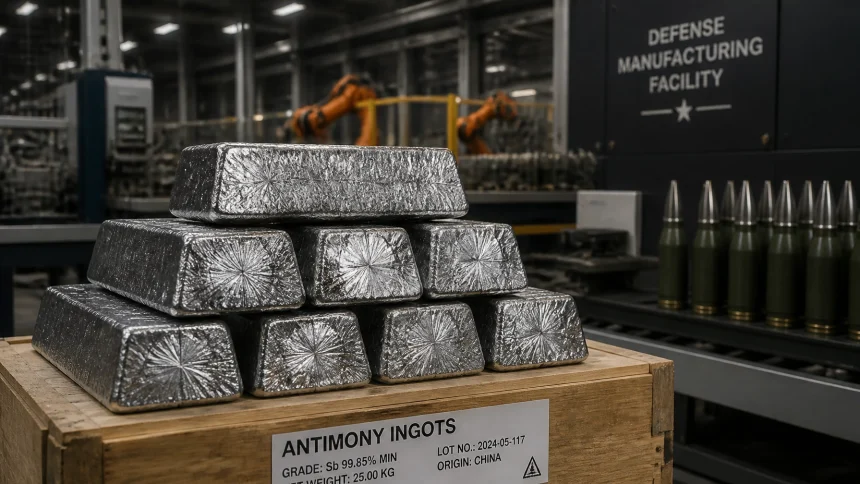 Antimony and the Defense Squeeze: Identifying the Next Western Producers