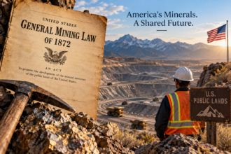 The 1872 Law That Still Lets Miners Extract Critical Minerals From US Land Royalty-Free